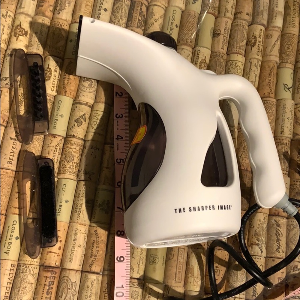 Sharper Image Wrinkle-Free Portable Steamer.